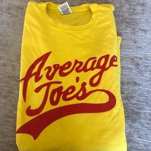 Average Joes Bright Yellow Tshirt XL